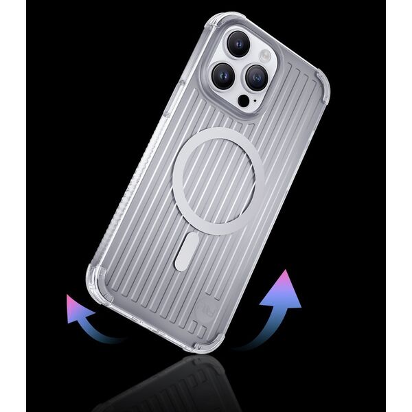 Kingxbar Kingxbar PQY Go Out Series magnetyczne etui iPhone 14 MagSafe czarne