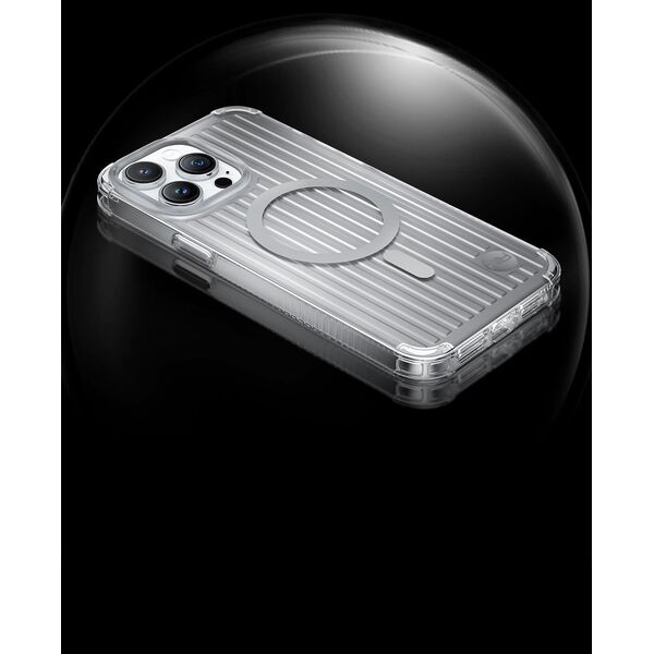 Kingxbar Kingxbar PQY Go Out Series magnetyczne etui iPhone 14 Pro MagSafe czarne