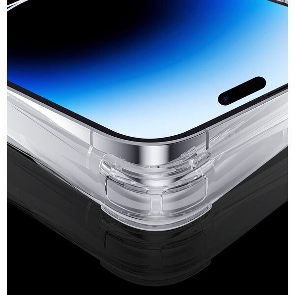 Kingxbar Kingxbar PQY Go Out Series magnetyczne etui iPhone 14 Pro MagSafe srebrne