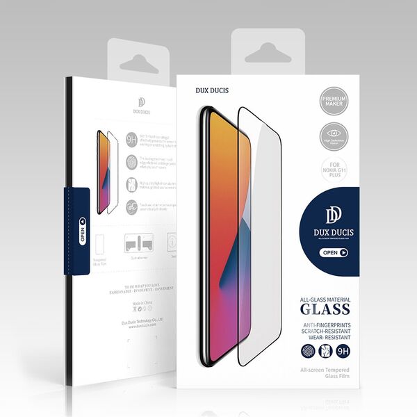 Dux Ducis Dux Ducis 10D Tempered Glass szkło hartowane Nokia G11 Plus 9H z czarną ramką