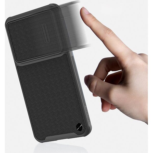 Nillkin Nillkin Textured S Case etui Samsung Galaxy S23 pancerny pokrowiec z osłoną na aparat czarne
