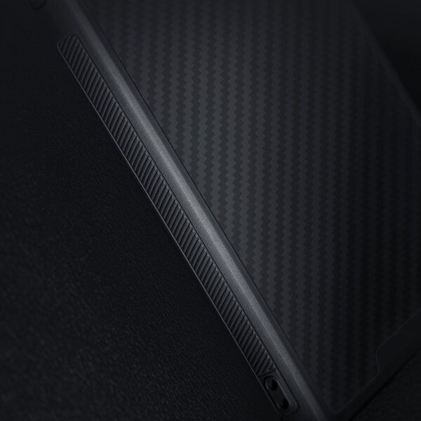 Nillkin Nillkin Synthetic Fiber S Case etui Samsung Galaxy S23 Ultra pokrowiec osłona na aparat czarne