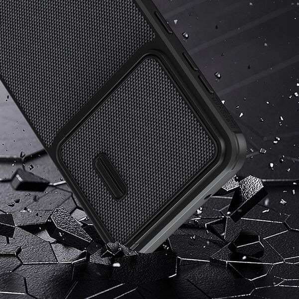Nillkin Nillkin Textured S Case etui Samsung Galaxy S23+ pancerny pokrowiec z osłoną na aparat czarne