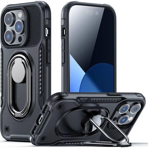 Joyroom Etui Joyroom Dual Hinge Apple iPhone 14 Pro czarne