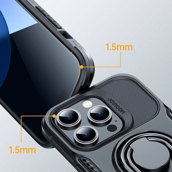 Joyroom Etui Joyroom Dual Hinge Apple iPhone 14 Pro czarne