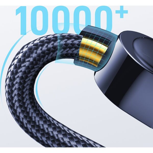 Kabel USB Joyroom USB-C - USB-C 1.2 m Niebieski (JYR645)