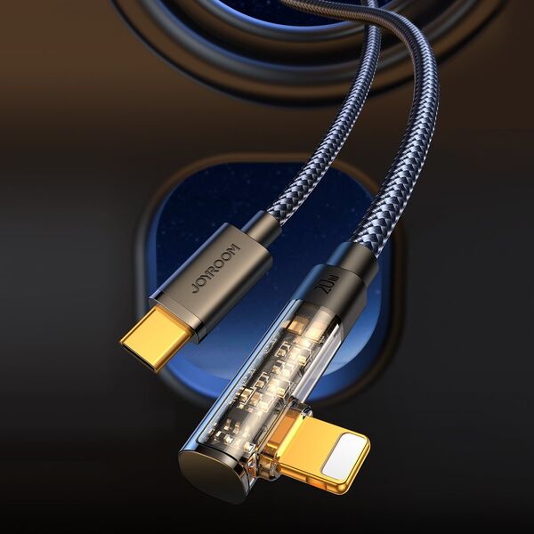 Kabel USB Joyroom USB-C - Lightning 1.2 m Czarny (JYR652)