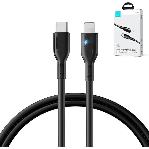 Kabel USB Joyroom USB-C - Lightning 1.2 m Czarny (JYR714)