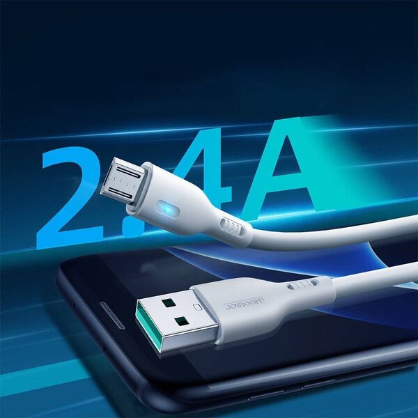 Kabel USB Joyroom USB-A - microUSB 2 m Biały (JYR725)