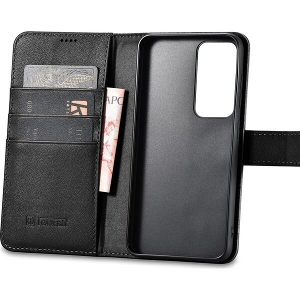 iCarer Etui iCarer Wallet Case Samsung Galaxy S23 czarne