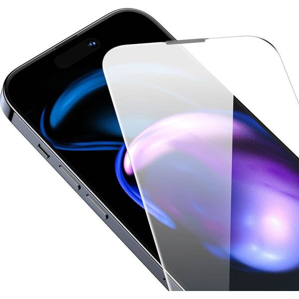 Baseus Szkło hartowane z powłoką przeciwpyłową 0.3mm Schott HD do iPhone 14 Pro
