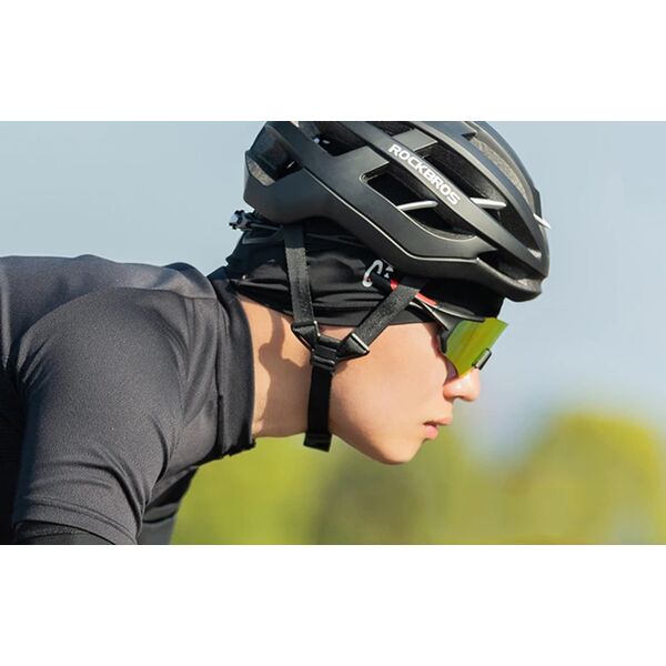 RockBros Letnia czapka rowerowa pod kask Rockbros YPP037 (czarna)