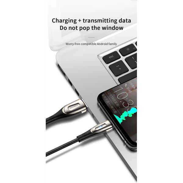 Kabel USB Joyroom USB-A - microUSB 2 m Czarny (S-M411 2m Black)