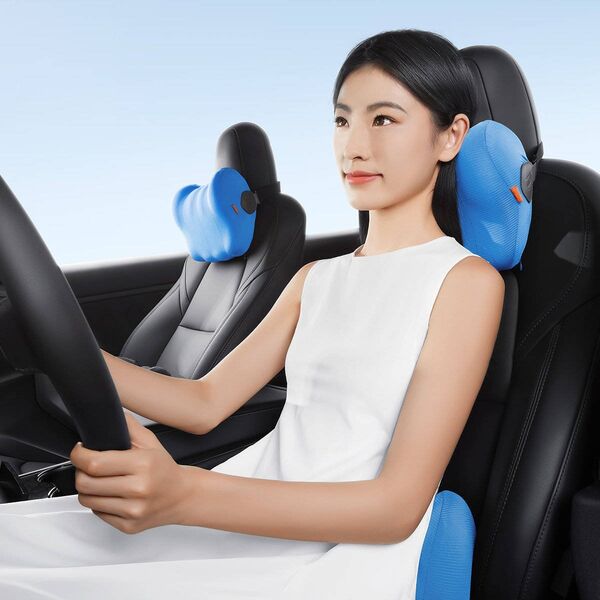 Baseus poduszka samochodowa pod lędźwie Baseus ComfortRide Series Car(Niebieski)