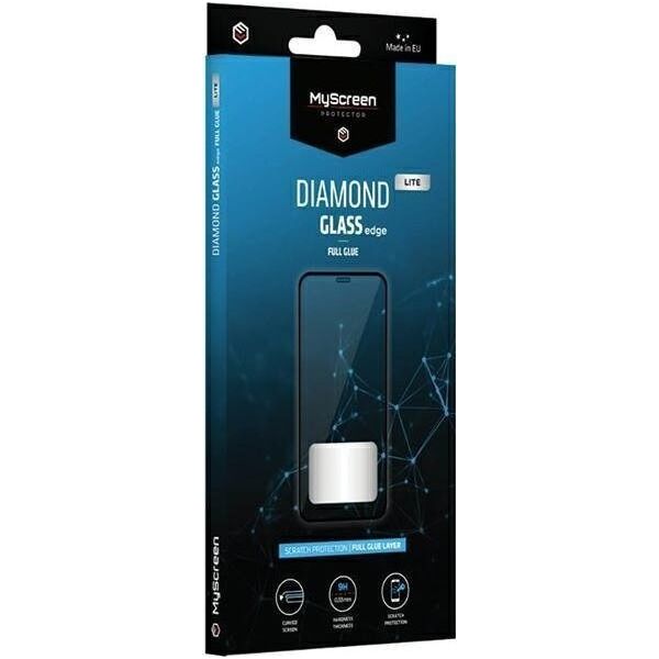 MyScreen Protector Szkło hartowane MyScreen Diamond Glass Edge Lite FG Apple iPhone 15 Plus czarny/black Full Glue
