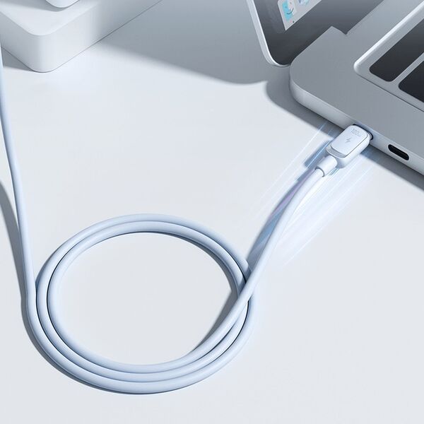 Kabel USB Joyroom USB-C - USB-C 1.2 m Niebieski (JYR758)