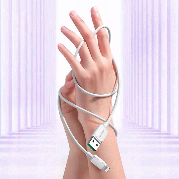 Kabel USB Joyroom USB-A - Lightning 1.2 m Biały (JYR767)