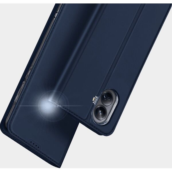 Dux Ducis DUX DUCIS SKIN PRO ETUI DO REALME 10 PRO POKROWIEC Z KLAPKĄ PORTFEL NA KARTĘ PODSTAWKA NIEBIESKIE