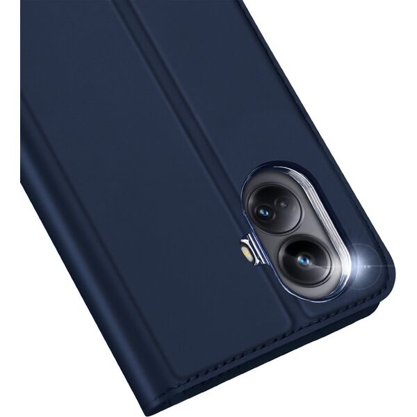 Dux Ducis DUX DUCIS SKIN PRO ETUI DO REALME 10 PRO POKROWIEC Z KLAPKĄ PORTFEL NA KARTĘ PODSTAWKA NIEBIESKIE