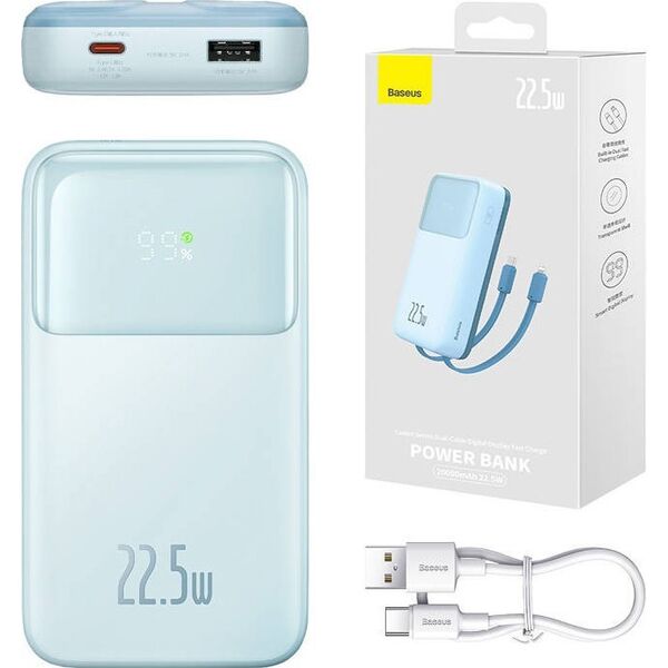 Powerbank Baseus Comet 10000mAh Niebieski
