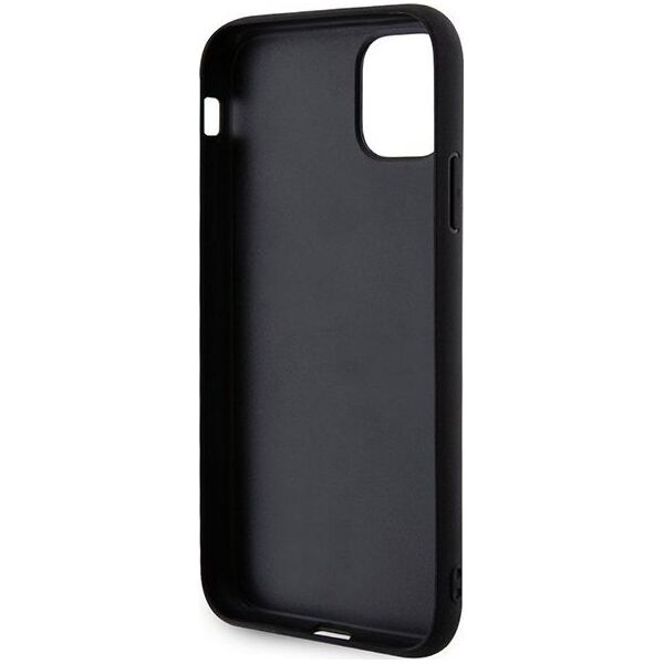 Karl Lagerfeld Etui Karl Lagerfeld KLHCN613DRKNK Apple iPhone 11/XR czarny/black hardcase Rubber Karl Head 3D