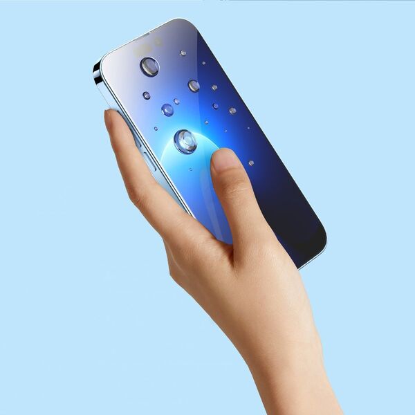 Baseus Szkło hartowane Baseus 0.4mm Corning HD Apple iPhone 14 Pro z filtrem przeciwpyłowym