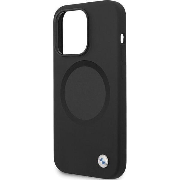 BMW Etui BMW BMHMP14LSILBK2 Apple iPhone 14 Pro Signature Liquid Silicone MagSafe czarny/black