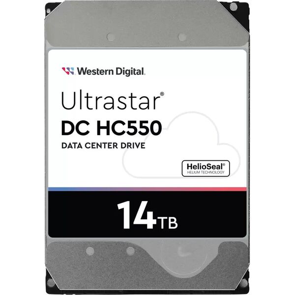 Dysk serwerowy WD Ultrastar DC HC550 14TB 3.5'' SAS-3 (12Gb/s)  (0F38528)
