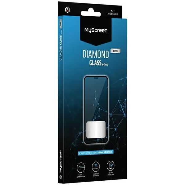 MyScreen Protector MyScreen Diamond Glass Lite Edge Full Glue Black do Motorola Moto G04/G24 Power