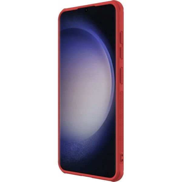 Nillkin Etui Nillkin Super Frosted Shield Pro pancerne do Samsung Galaxy S24 - czerwone