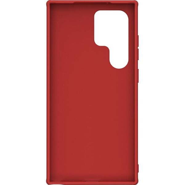 Nillkin Etui Nillkin Super Frosted Shield Pro pancerne do Samsung Galaxy S24 Ultra - czerwone