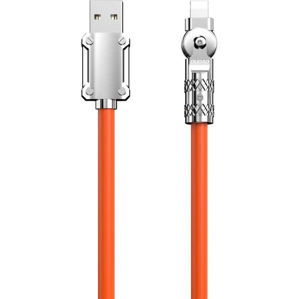 Kabel USB Dudao Lightning - USB-A 1 m Pomarańczowy (DDA289)