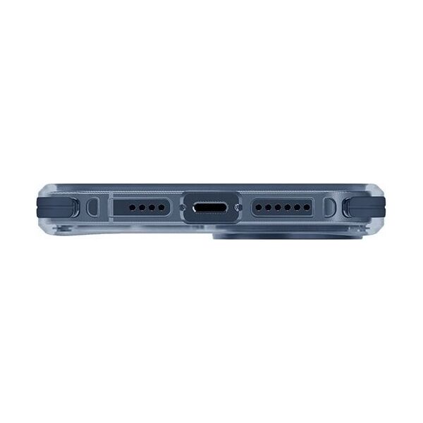 Uniq UNIQ etui Combat iPhone 15 Pro 6.1" Magclick Charging niebieski/smoke blue