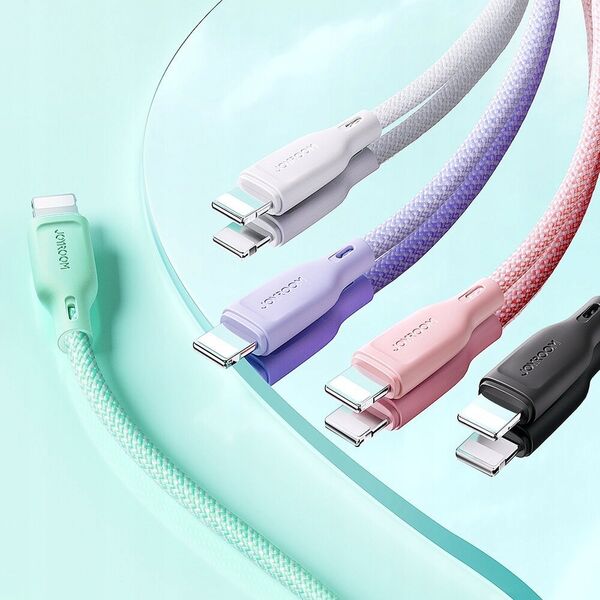 Kabel USB Joyroom USB-A - Lightning 1 m Zielony (JYR789)