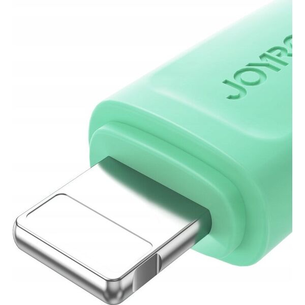 Kabel USB Joyroom USB-A - Lightning 1 m Zielony (JYR789)