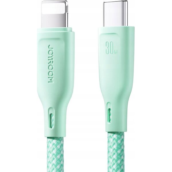 Kabel USB Joyroom USB-A - Lightning 1 m Zielony (JYR789)