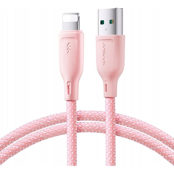 Kabel USB Joyroom USB-A - Lightning 1 m Różowy (JYR792)