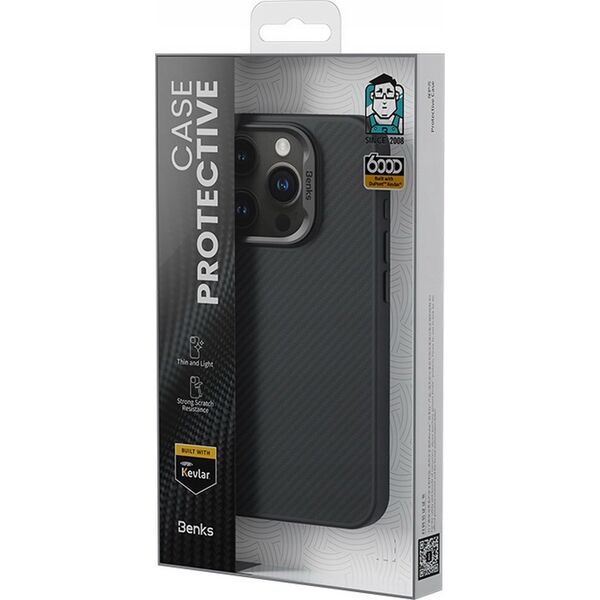 Benks Etui Benks Anti-drop Magnetic Case Kevlar 600D Apple iPhone 15 Plus / 14 Plus