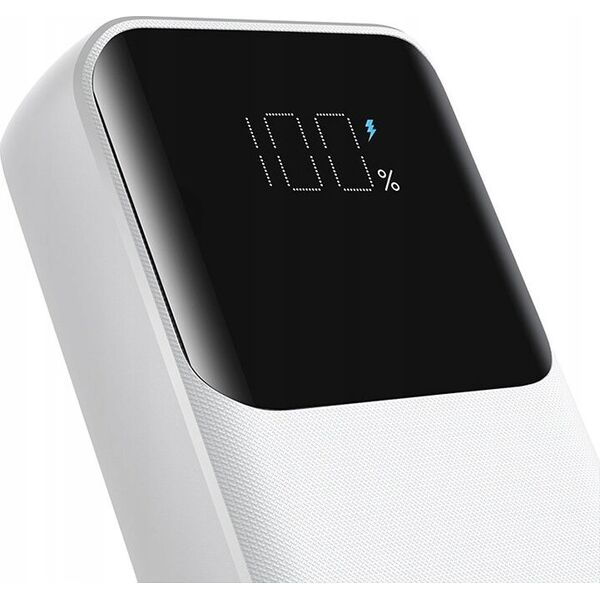 Powerbank Joyroom Powerbank Joyroom JR-PBC06 10000mAh 30W + wbudowane kable USB-C, Lightning biały