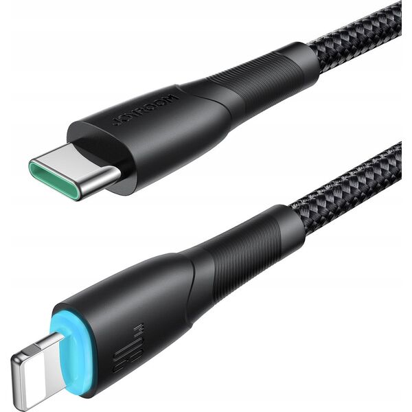 Kabel USB Joyroom USB-C - Lightning 1 m Czarny (JYR890)