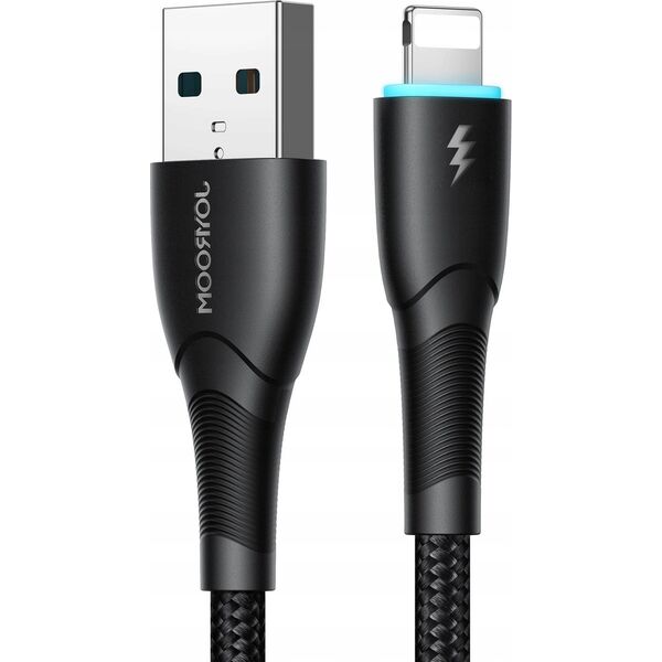 Kabel USB Joyroom USB-A - Lightning 1 m Czarny (JYR896)
