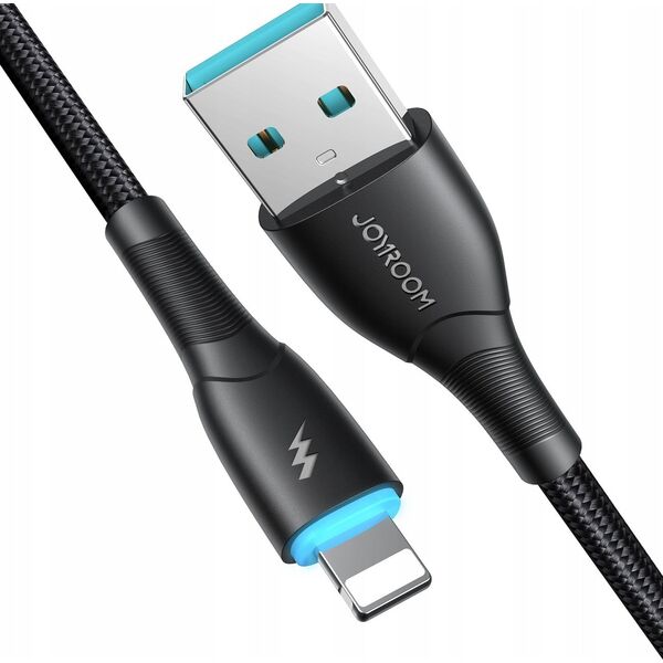 Kabel USB Joyroom USB-A - Lightning 1 m Czarny (JYR896)