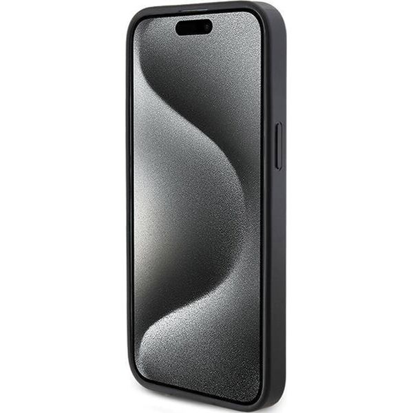Guess Guess GUHCP14XPG4GPK iPhone 14 Pro Max 6.7" czarny/black hardcase 4G Triangle Metal Logo