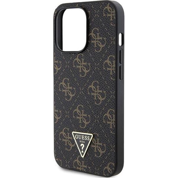 Guess Guess GUHCP14XPG4GPK iPhone 14 Pro Max 6.7" czarny/black hardcase 4G Triangle Metal Logo