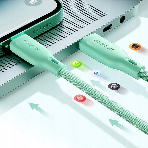Kabel USB Joyroom USB-C - USB-C 1 m Biały (JYR800)