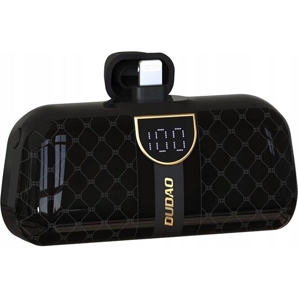 Powerbank Dudao Powerbank Dudao K20SL Lightning 5000mAh czarny