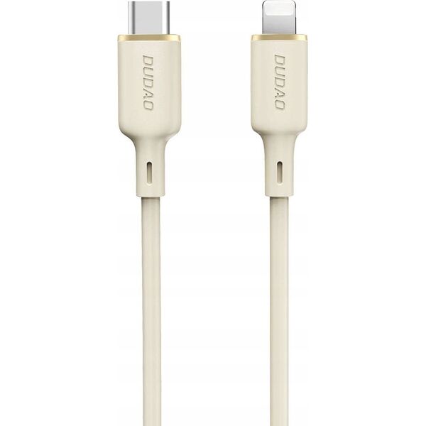 Kabel USB Dudao Lightning - USB-C 1 m Biały (DDA333)