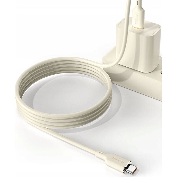 Kabel USB Dudao Lightning - USB-C 1 m Biały (DDA333)
