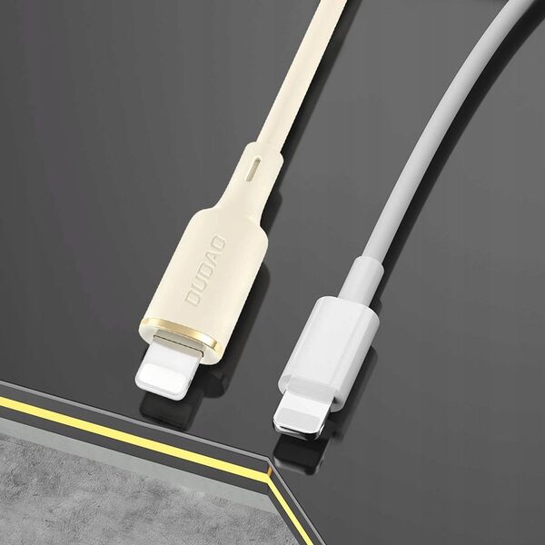Kabel USB Dudao Lightning - USB-C 1 m Biały (DDA333)