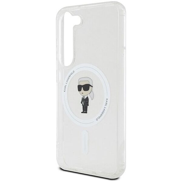 Karl Lagerfeld Etui Karl Lagerfeld KLHMS24SHFCKNOT Samsung Galaxy S24 hardcase IML Ikonik MagSafe transparent